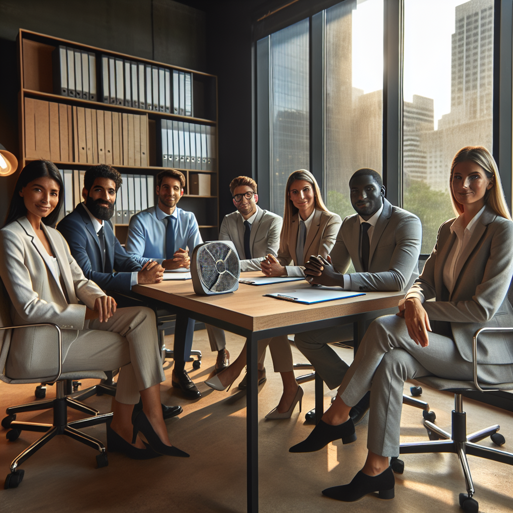 Local air quality testing office